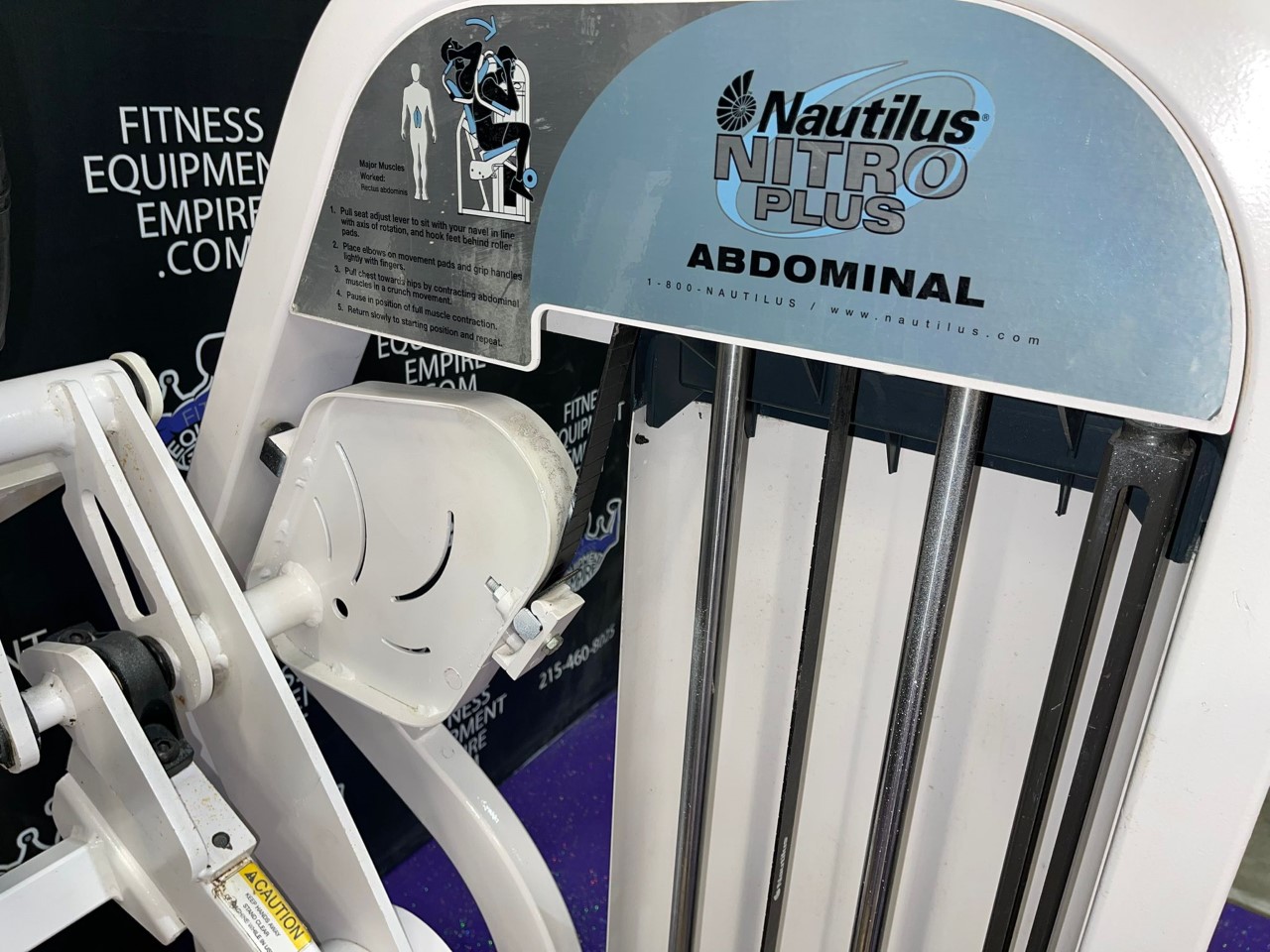 Buy Nautilus Nitro Plus Abdominal Crunch Online Fitness Equipment Empire