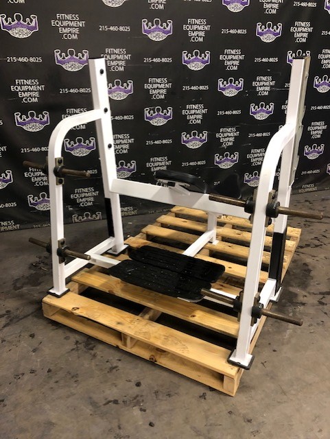 Buy Atlantis Precision Incline Olympic Bench Press w Spotter Stand