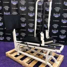 Life Fitness Horizontal Lying Leg Press – The Best Torture Device – RARE