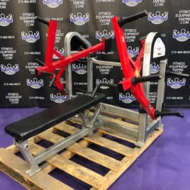 Prime Strive Plate Loaded ISO Lateral Horizontal Flat & Incline Chest Press w/Smart Strength Technology – Compact Model – RARE