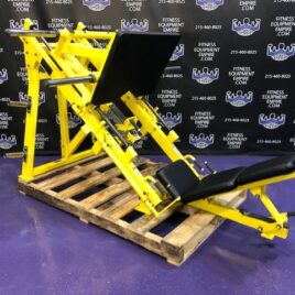 Hammer Strength 45 Degree True Linear Plate Loaded Leg Press – Yellow