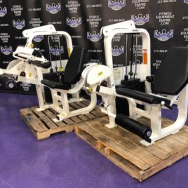 Hoist HD Leg Extension & Seated Leg Curl Matching Pair – 340 lb. Stack