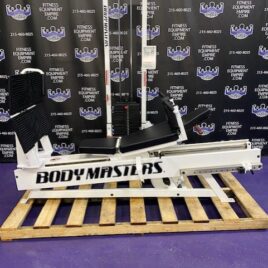 Bodymasters MD 122 Super Horizontal & Seated Leg Press Combo w/400 lb. Stack RARE