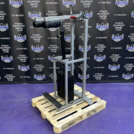 TK STAR Standing Calf Machine w/400 lb. Stack & Olympic Loading Horn – RARE