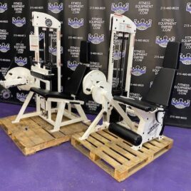 Bodymasters Leg Extension & Seated Leg Curl Matching Pair w/300 lb. Stack