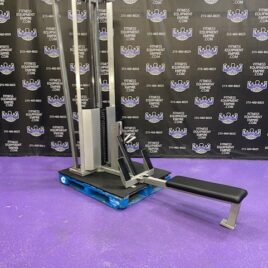 Power Lift Low Cable Row w/Upgraded 300 lb. Stack & Fold-Up Bench