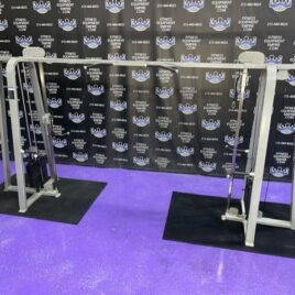 Empire Dual Adjustable Pulley Cable Crossover w/Pull-up & 265 lb. Stacks – PREOWNED