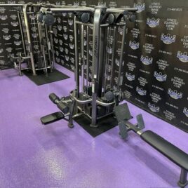 Life Fitness Signature Series MJ8 Jungle Gym w/Dual Pulley Lat Pulldown Low Row